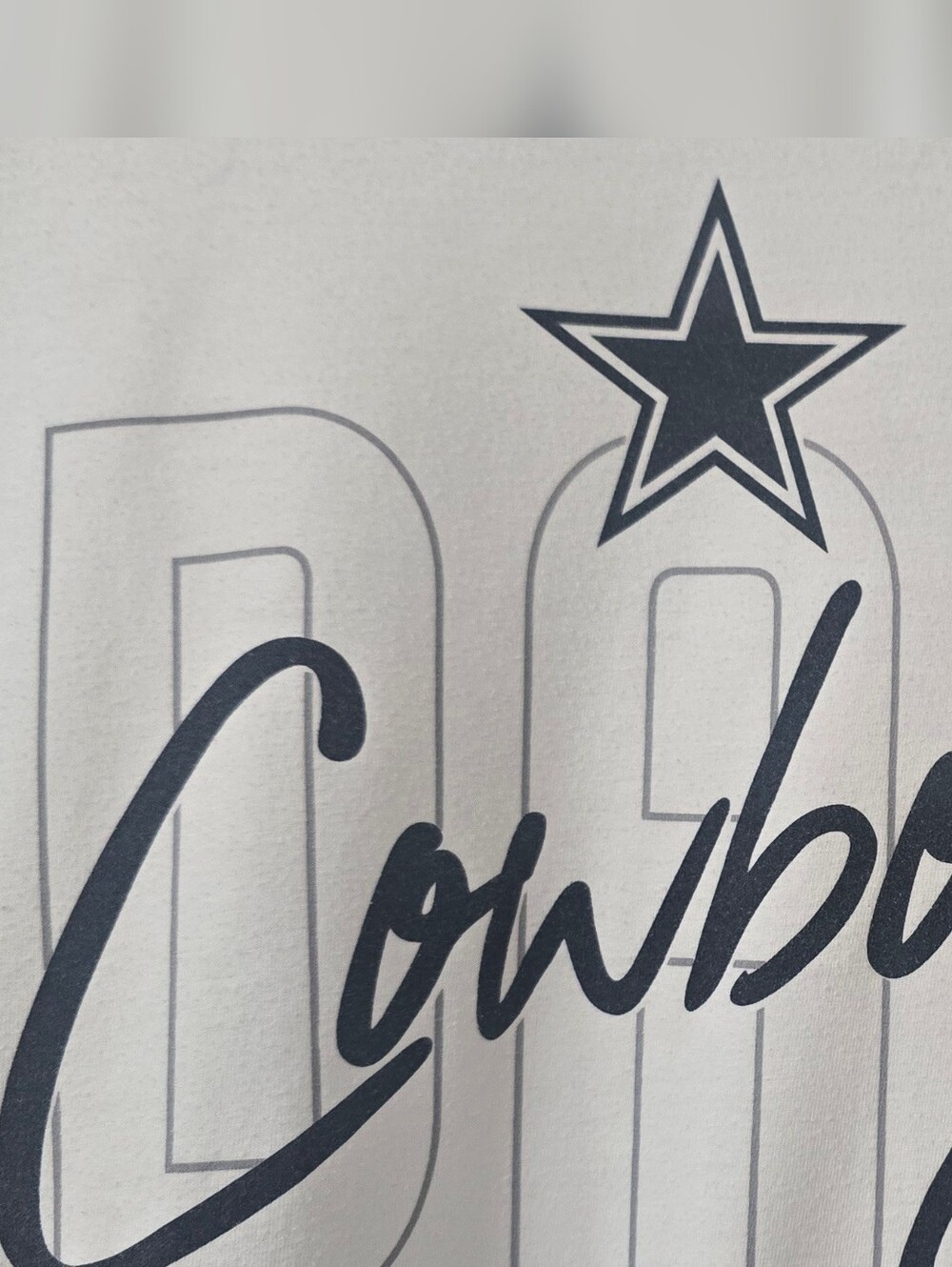 NFL Dallas Cownoy Logo Tee by Nike Size L - Picture 4 of 7